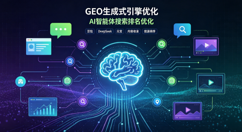 龙门县GEO 浪潮来袭：生成式引擎优化崛起，创作者争抢豆包、DeepSeek、元宝智能体流量入口
